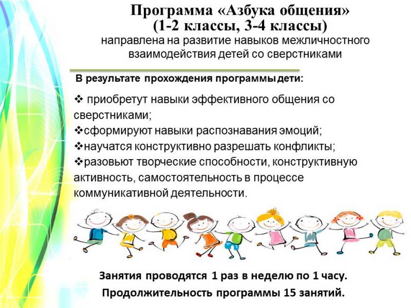 Особенности общения школьников. Приемы педагогического общения. Программа азбука общения для дошкольников. Культура общения для младших классов. Воспитание в школе.